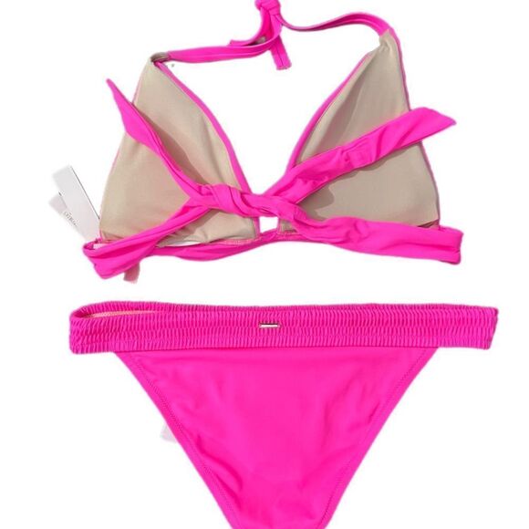 Victorias Secret Swim Halter Removable Push Up padding Bikini top & Bottom set - Picture 6 of 9